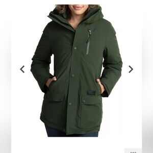 Women's Askov Finlayson Hooded Winter Parka 
Golden Brown/Wheat NIB